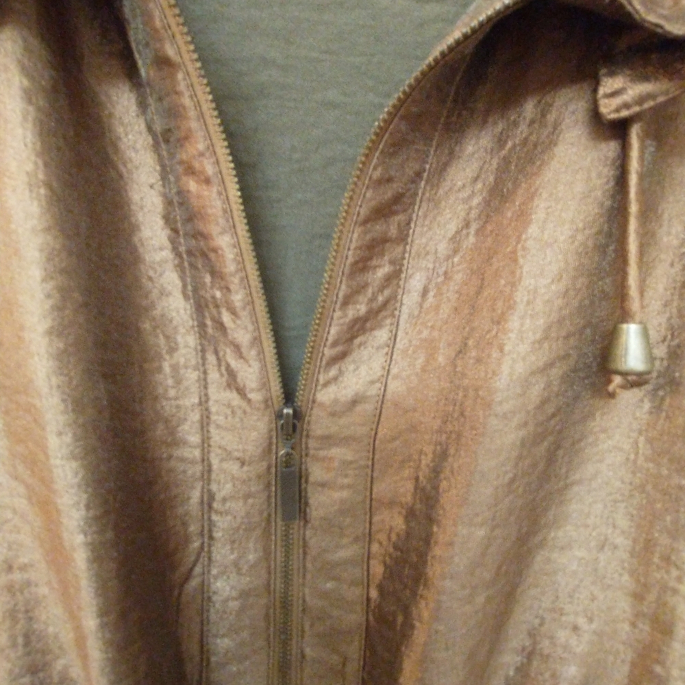 Ruby Rd Women's Metallic Bronze Jacket - Picture 6 of 13